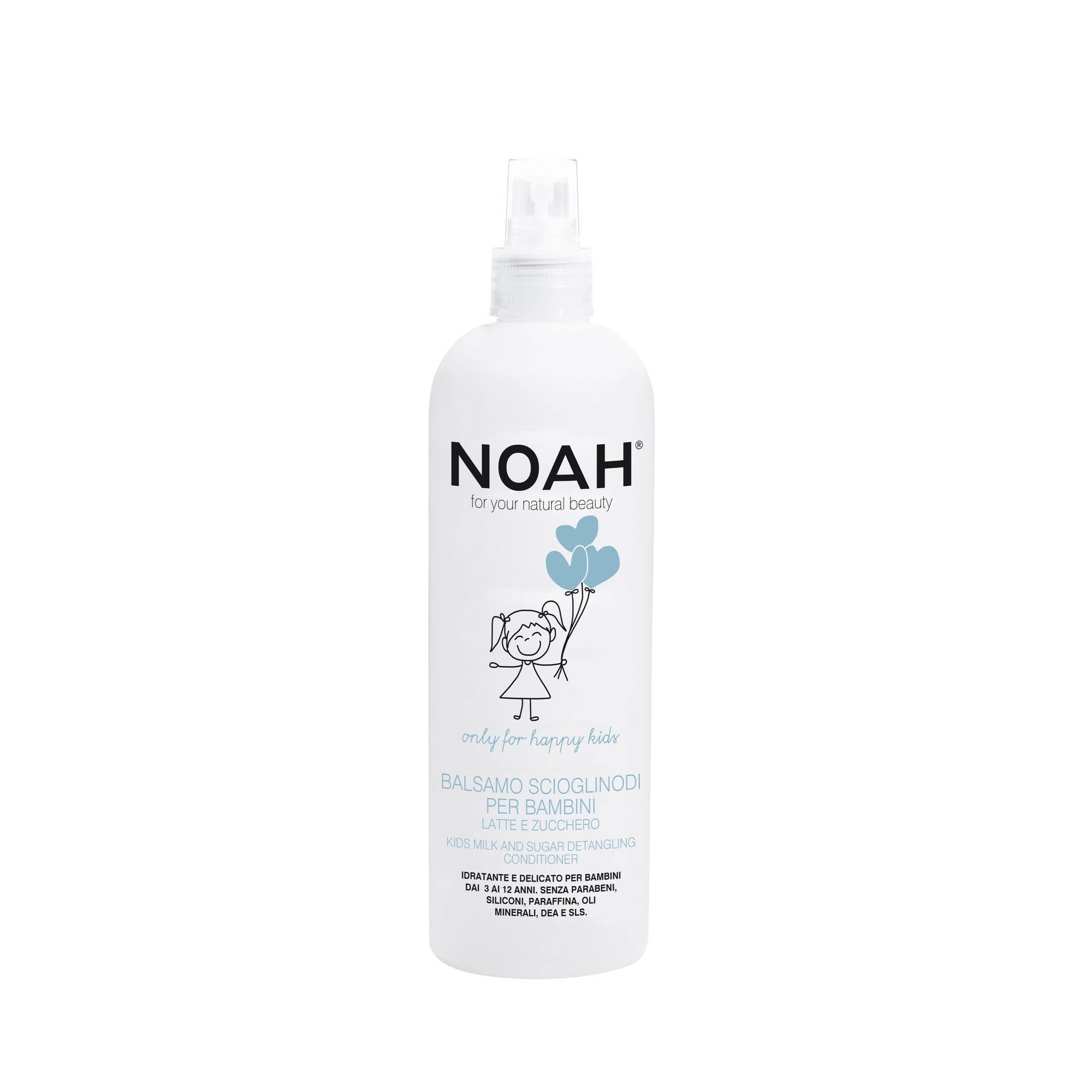 Condicionador Desembaraçante Noah Kids Milk &amp; Sugar Spray 250ml