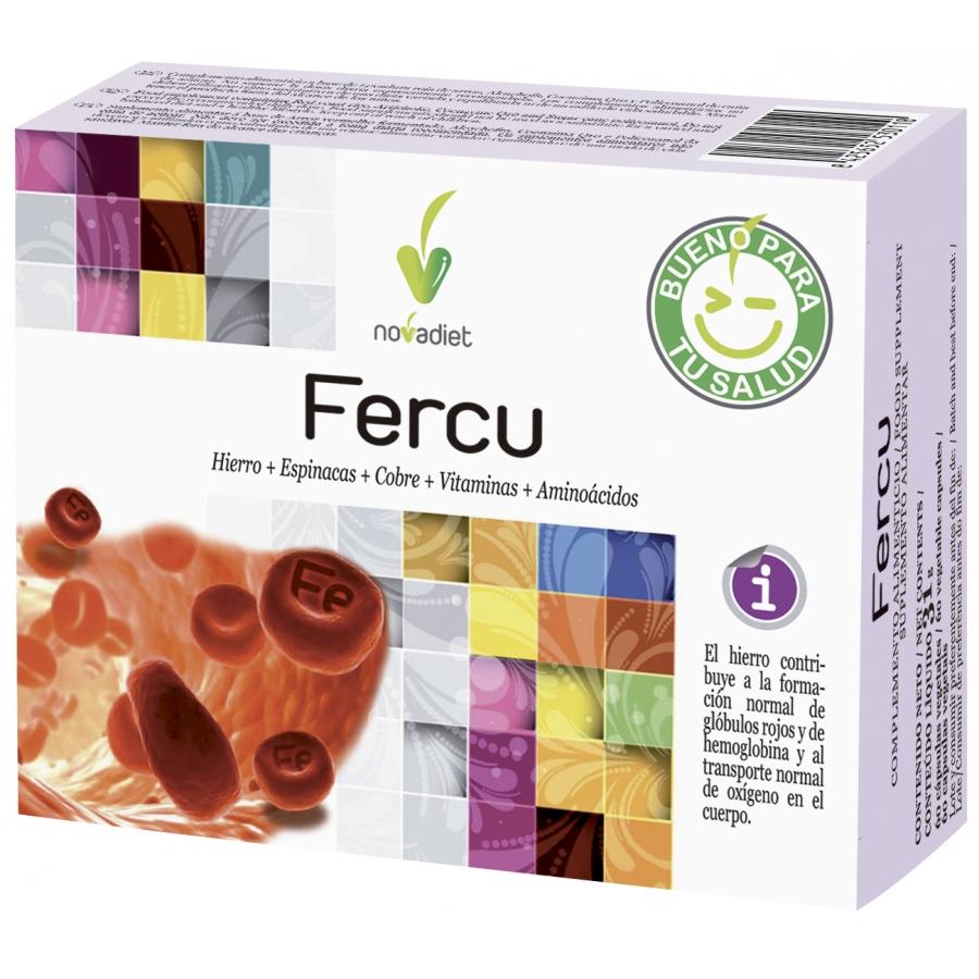 Fercu Hierro Novadiet 60 Cápsulas