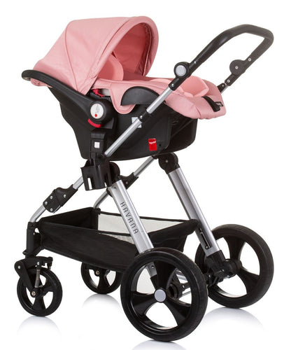 Carrito De Bebé Havana Trio Convertible Hasta 22 Kg Con Bolso Y Mosquitera Flamingo_4