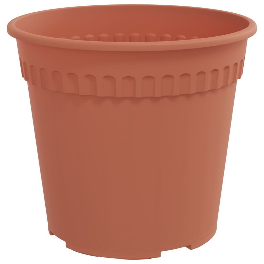 Macetas 24 Uds. Rojo Ladrillo Plástico_5