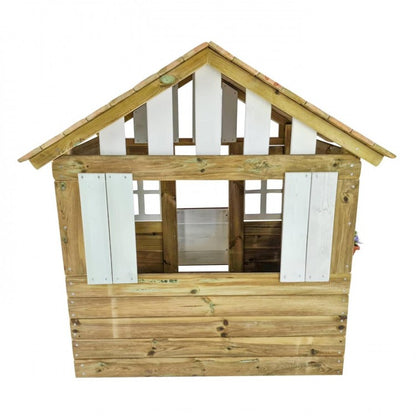 Casita De Madera Masgames Lollipop Xl Blanca Sin Suelo De Madera._5