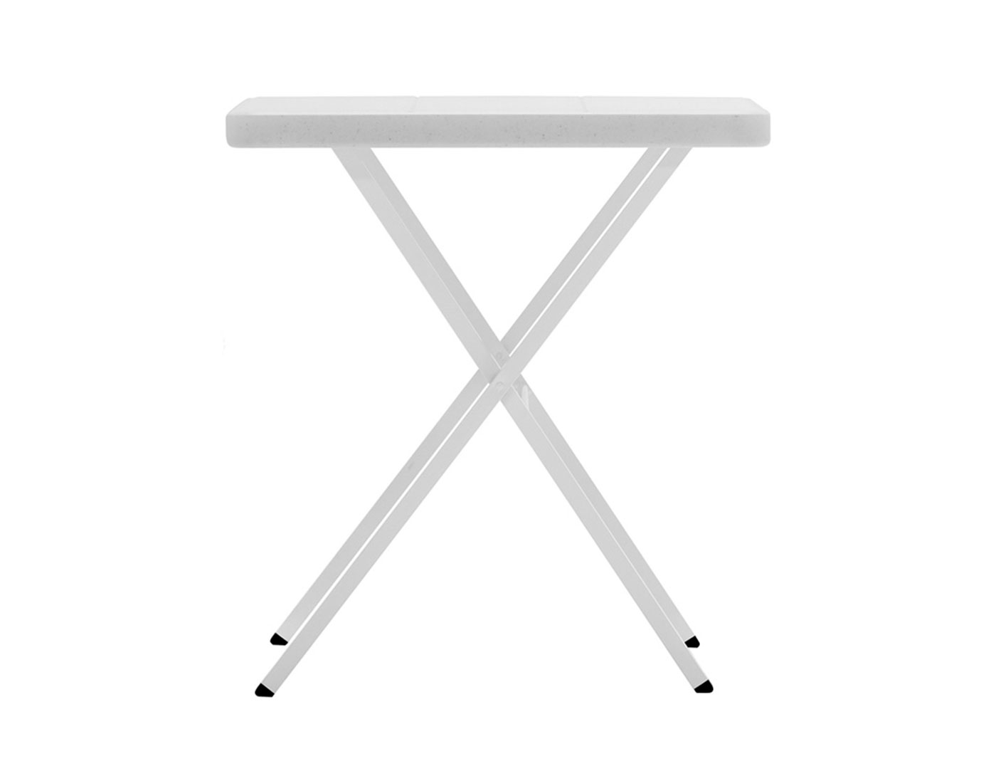 Zown Mesa Plegable 69 X 69 Cm Para Terrazas Bistrot70 Blanca_2