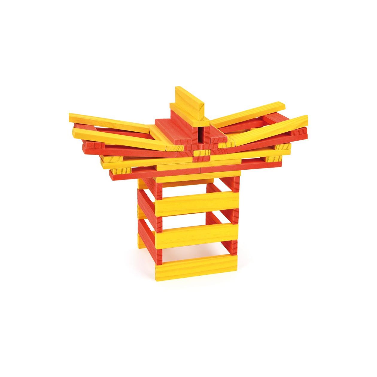 Blocos Cidade Cores Quentes Andreu Brinquedos