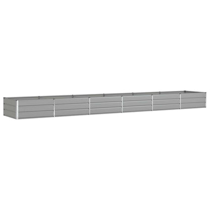 Jardinera Gris Claro 580 X 100 X 45 Cm Acero Galvanizado_0