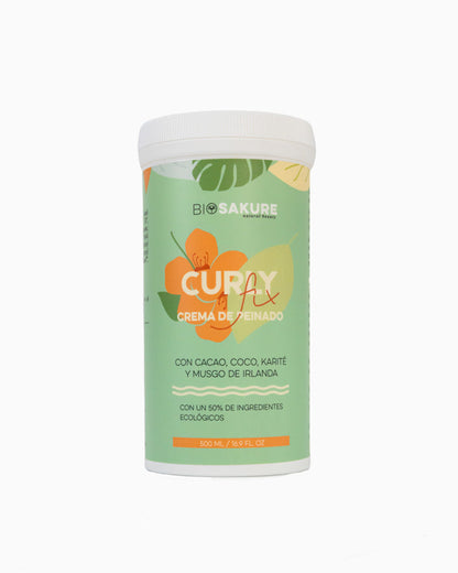 Curly Fix - Crema De Peinado Para Rizos Perfectos E Hidratados 100 Ml Bio Sakure_2