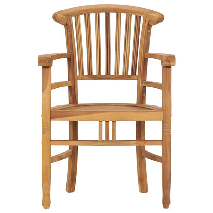 Vidaxl Juego De Comedor De Jardín 5 Piezas Madera Maciza De Teca_3