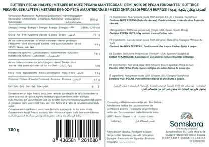Mitades De Nuez Pecana Mantecosa - Envasadas Al Vacío - 700g | Fruto Seco Ecológico Premium, Snack Vegano Natural_2