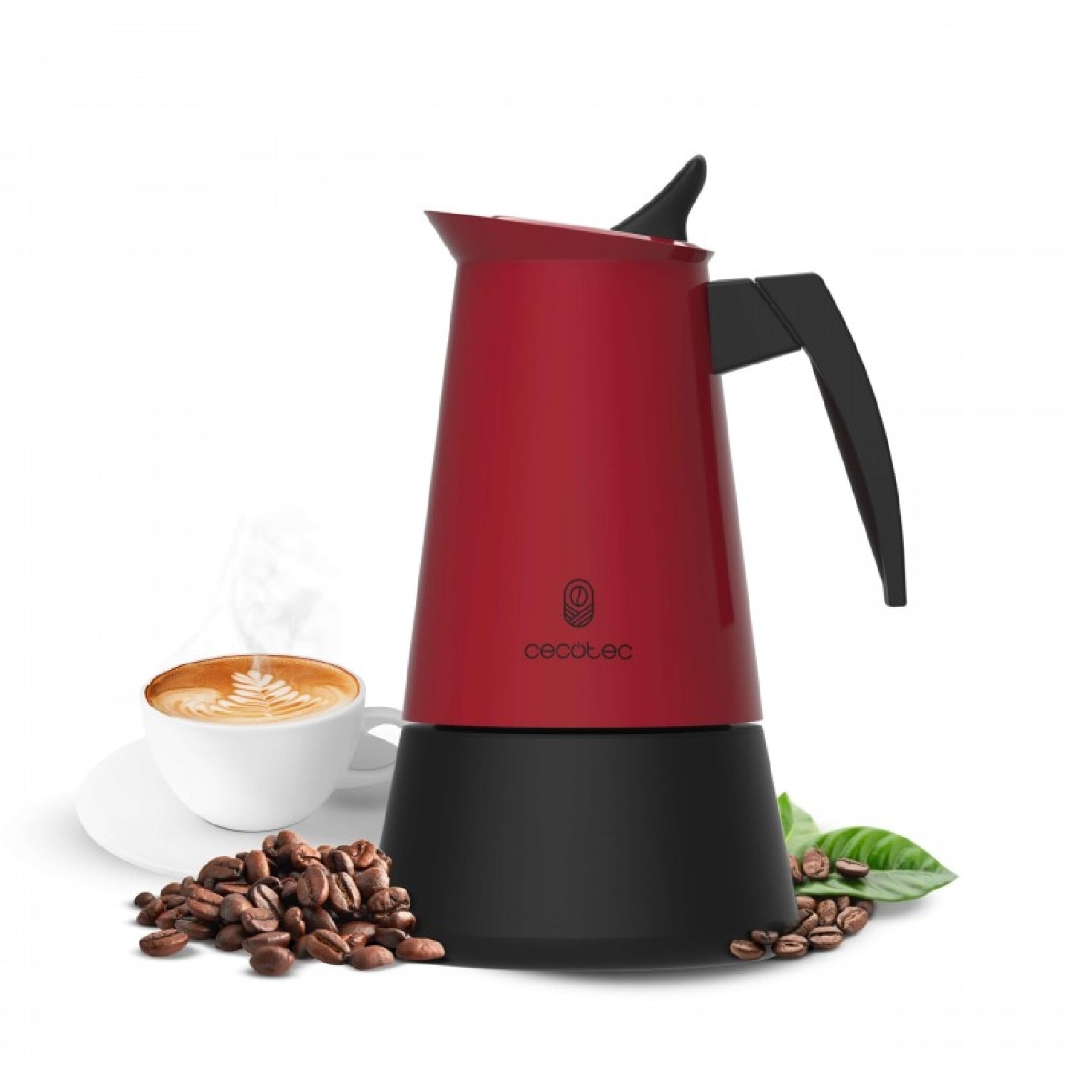 Cecotec Cafetera Italiana Piccolina 400 Red_0