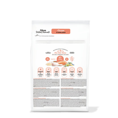 Dibaq Natural Moments 5 Star Esterilizado Salmón 6 Kg_1