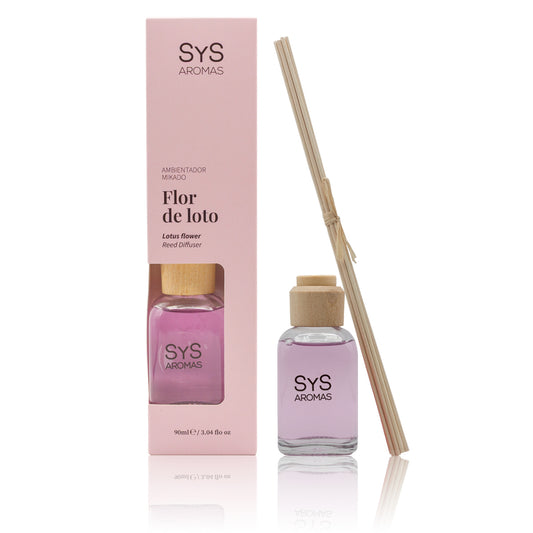 Ambientador Mikado SYS Aromas 90 ml | Flor de Loto Origins | Aroma Floral Oriental | Relajante_0
