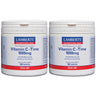 Embalagem de 2 comprimidos de vitamina C 1000 mg de libertação prolongada Lamberts 180