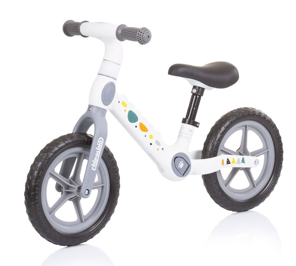 Bicicleta Infantil Sin Pedales Dino White Grey_0