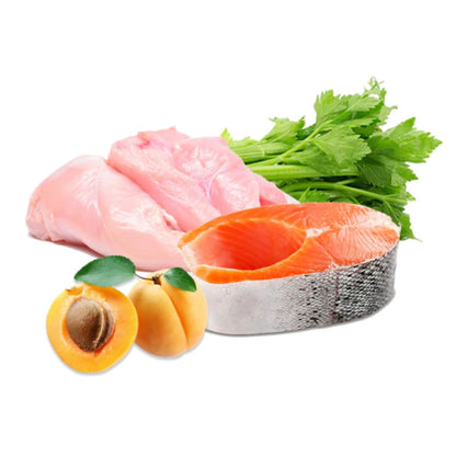 Ração húmida para cães Barf Peru e Salmão Select BIO Puromenu 400 g