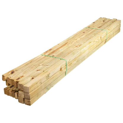Vidaxl Jaula Gallinero Madera Impregnada De Pino 4,5x1,5x2 M_0