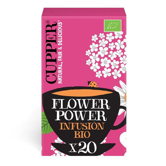 Infusão Flower Power Bio Cupper 20 saquetas