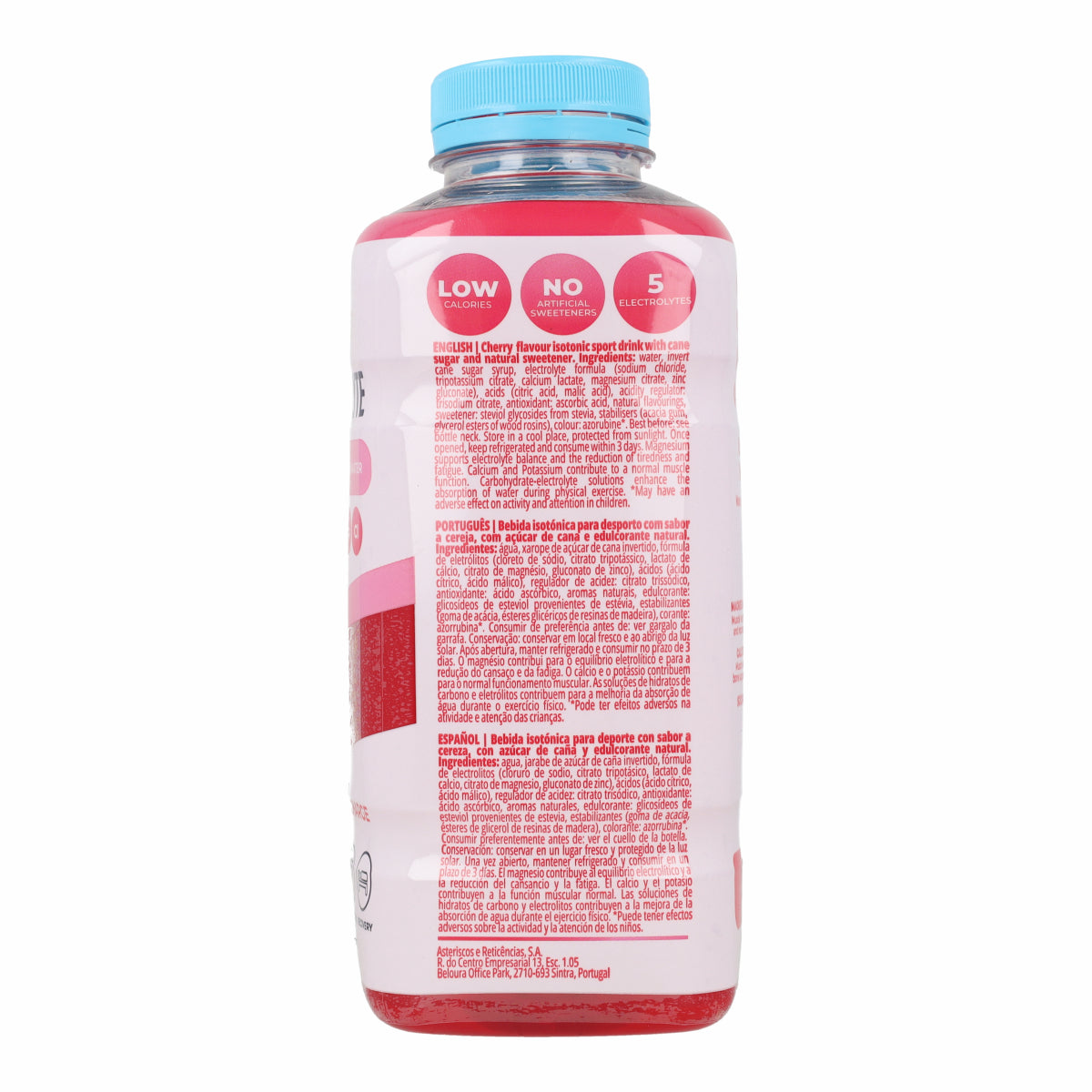 Bebida Natural Electrolyte Fruit Punch Pet The Gutsy Captain 600 ml