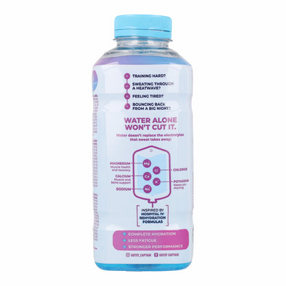 Bebida Natural Electrolyte Cool Blue Pet The Gutsy Captain 600 ml