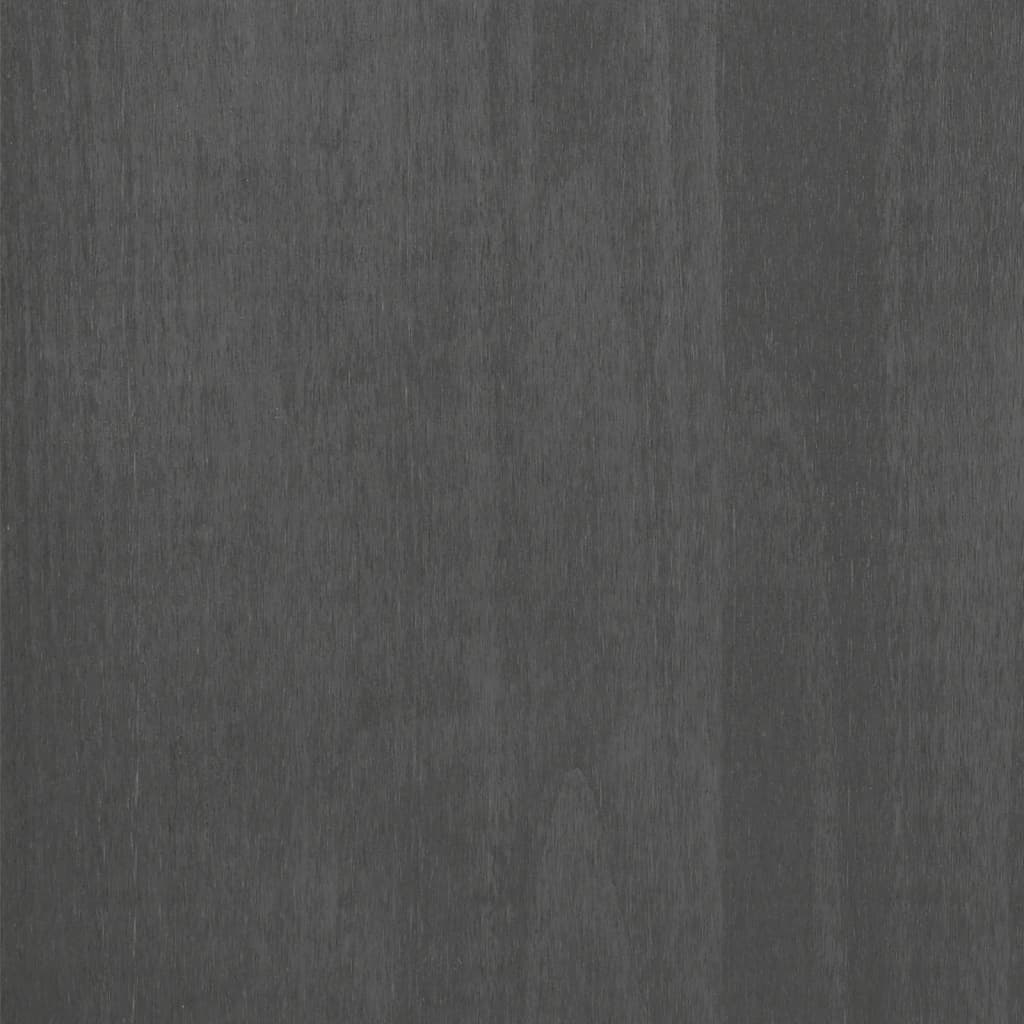 Aparador Hamar Madera Maciza Pino Gris Oscuro 113x40x80 Cm / Vetonek_5