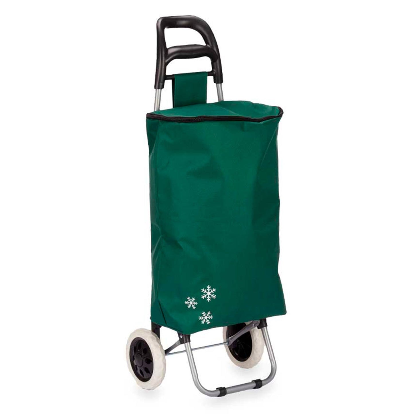 Carro De Compra 2 Ruedas Térmico Verde Kinvara – Mantén Tus Alimentos Frescos_0
