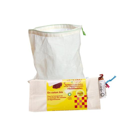 Saco de Frutas e Legumes 30x33cm Ecodis 5 unidades