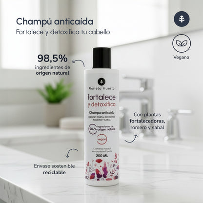 Champô Antiqueda Planeta Huerto 250 ml