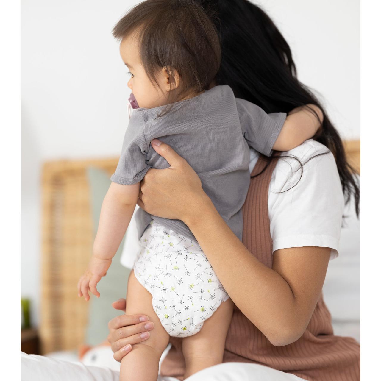 Lillydoo Pack de Fraldas, Tamanho 2, 4-8 kg, 185 unidades