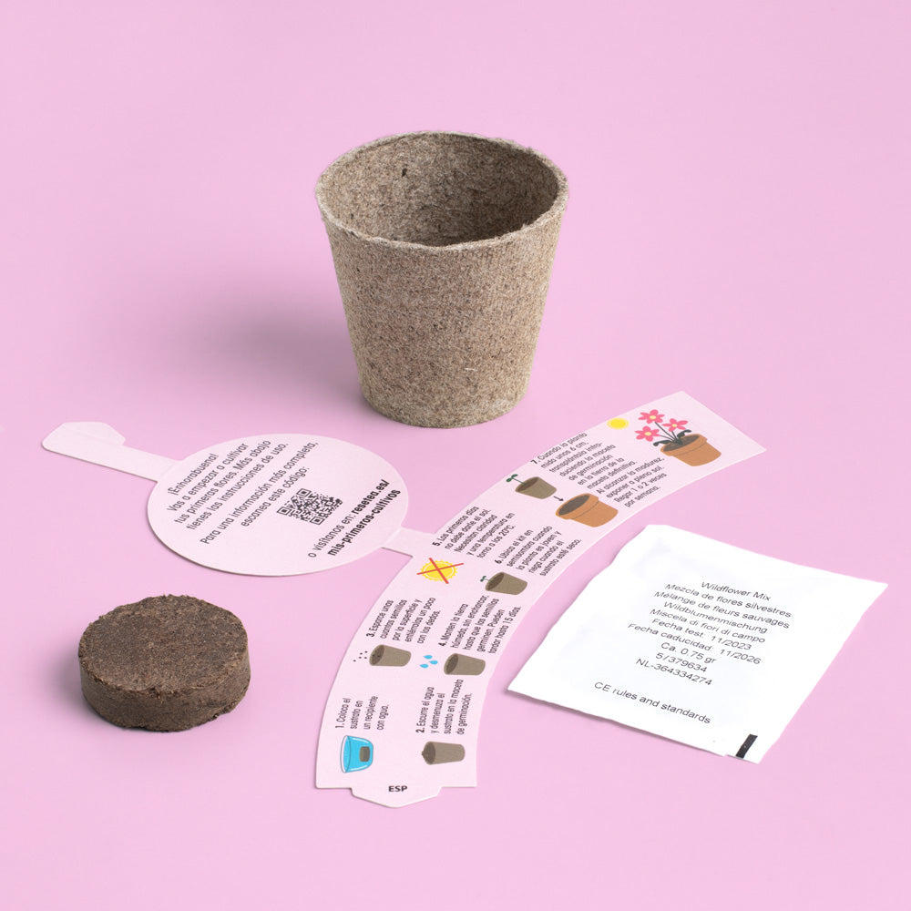 Mi Primer Cultivo De Flores | Kit Educativo Stem Para Cultivar Flores En Casa_1