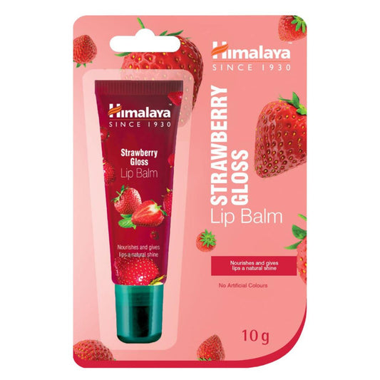 Himalaya Morango Gloss Gel Bálsamo Labial 10g