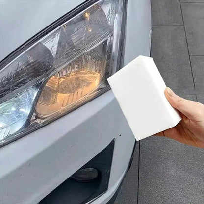 10 Esponjas Mágicas De Melamina Especial Para El Cuidado Del Coche. Limpieza Solo Con Agua, Sin Químicos Ni Detergentes_1
