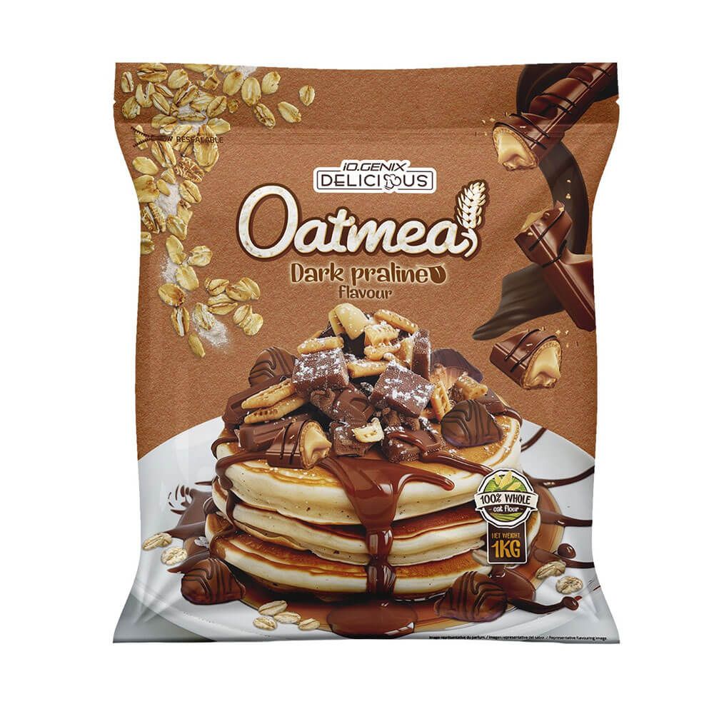Harina De Avena - 1kg - Chocolate Praliné - Avena - Io.genix_0