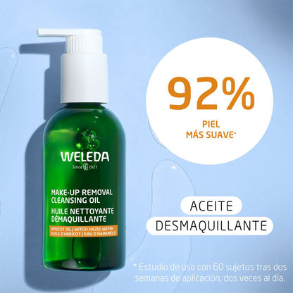 Óleo de Limpeza Desmaquilhante, Weleda, 150 ml.