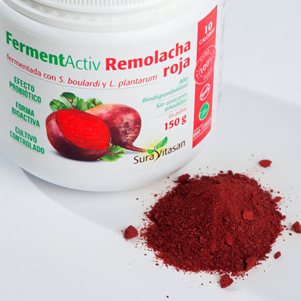 Fermento Activ Beterraba Vermelha, Sura Vitasan, 150 gr