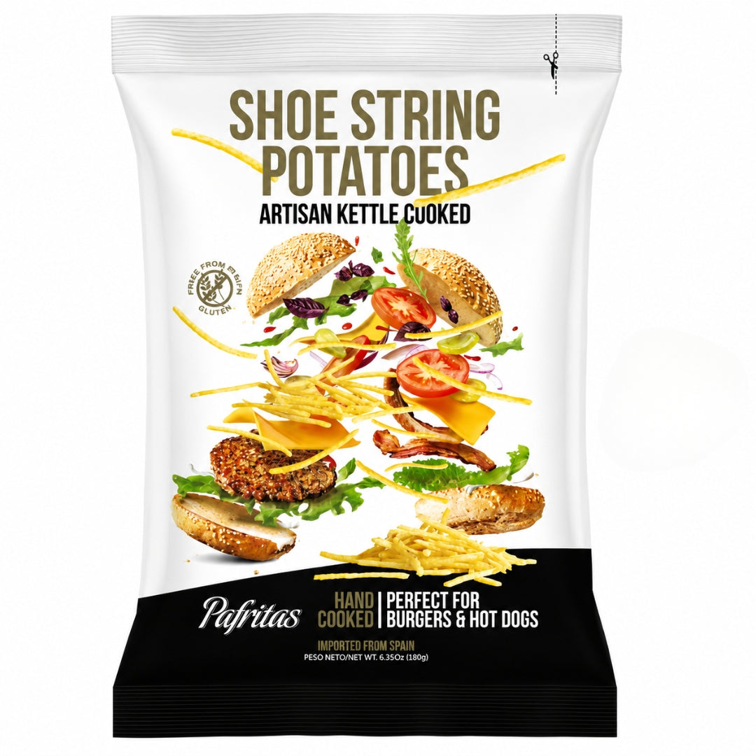 Patatas Fritas Artesanas | Pack 6 Bolsas Patatas Fritas Con Aove Para Hamburguesas Y Platos Preparados_0