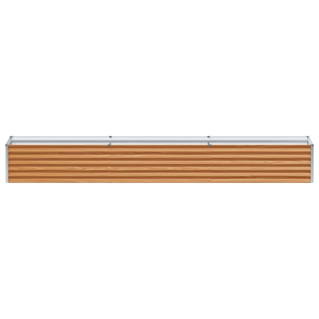 Arriate Elevado Marrón Claro 290 X 50 X 36 Cm Acero Galvanizado_4