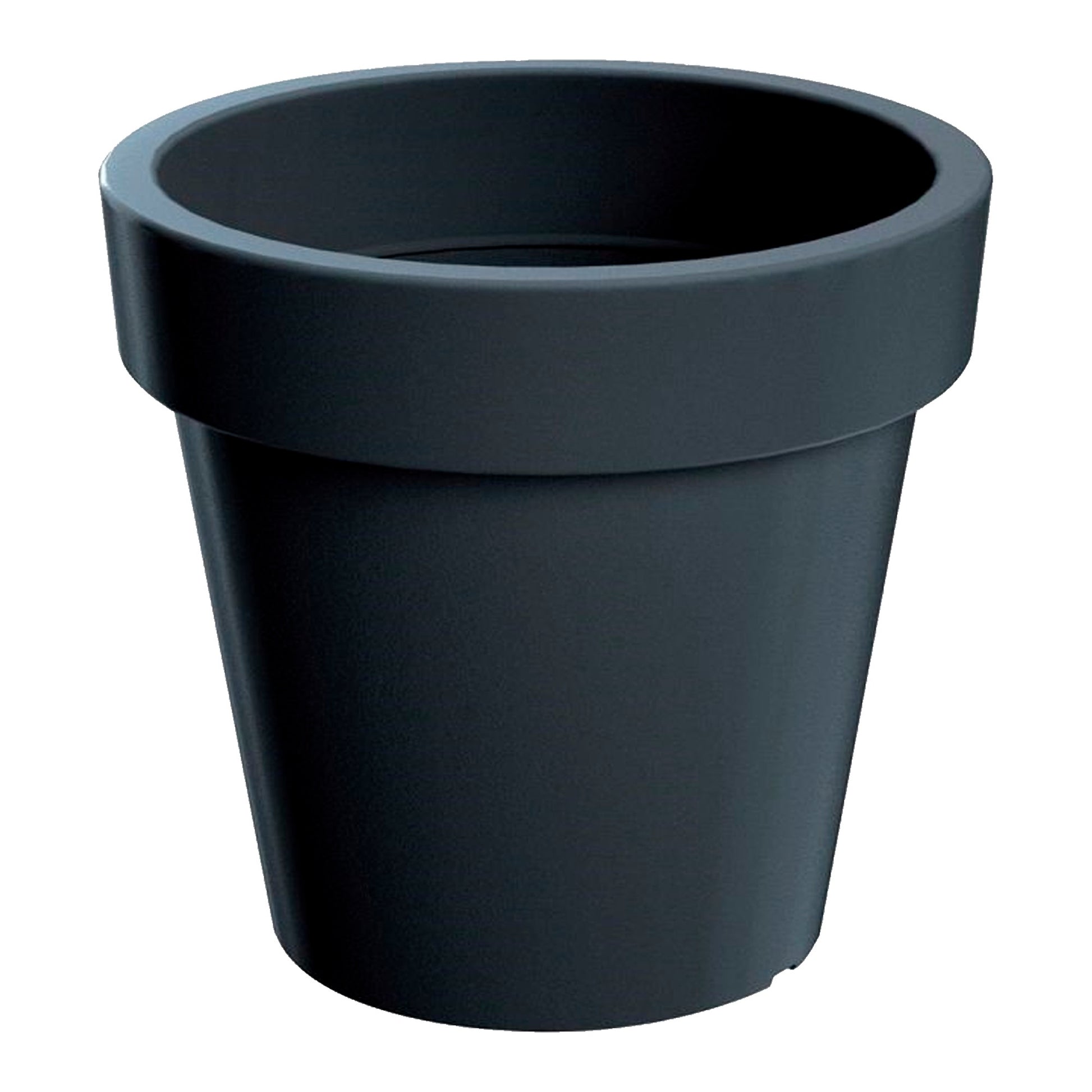 Maceta Lexo Round 212l., Dimensiones (mm) 800x800x740, Color Antracita_0