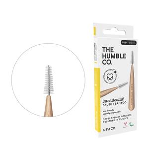 Escova Interdental Hm Bamboo Tamanho 4 Amarelo The Humble
