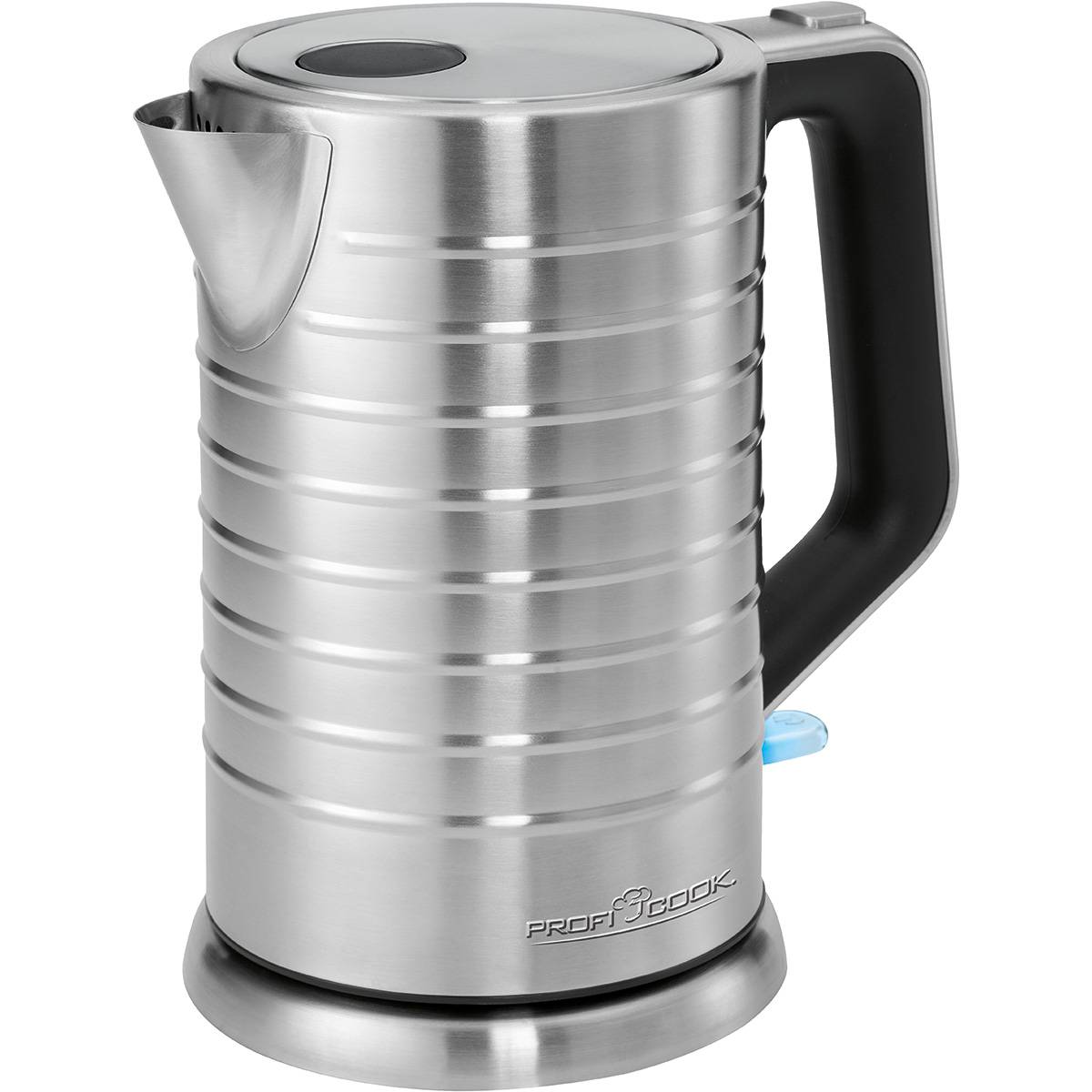 Hervidor Agua Eléctrico, 1,7 L, Sin Bpa, Acero Inoxidable, Resistencia Oculta, Inalámbrico Proficook Wks1119, 2200w_0