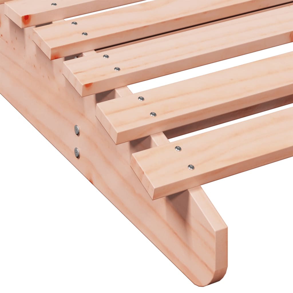 Tumbona De Madera Maciza Douglas 205x80x31,5 Cm / Vetonek_5