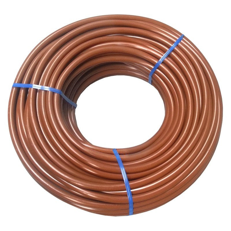 Microtubo Pvc Flexible 4,5x6,5 Marrón - 100 Metros_0
