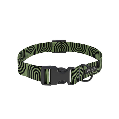 Cafide Collar De Material Pet Reciclado Verde. Modelo Juno._0