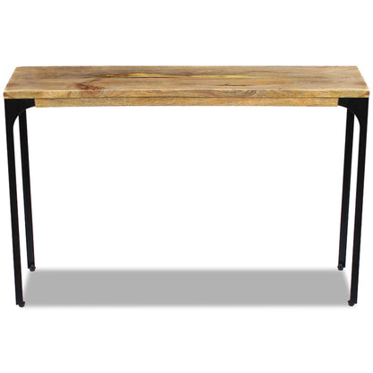 Mesa Consola Madera De Mango 120x35x76 Cm_4