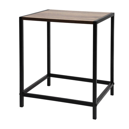 Well Home Mesa Auxiliar De Hierro Y Mdf 32,5x28x37,5cm_0