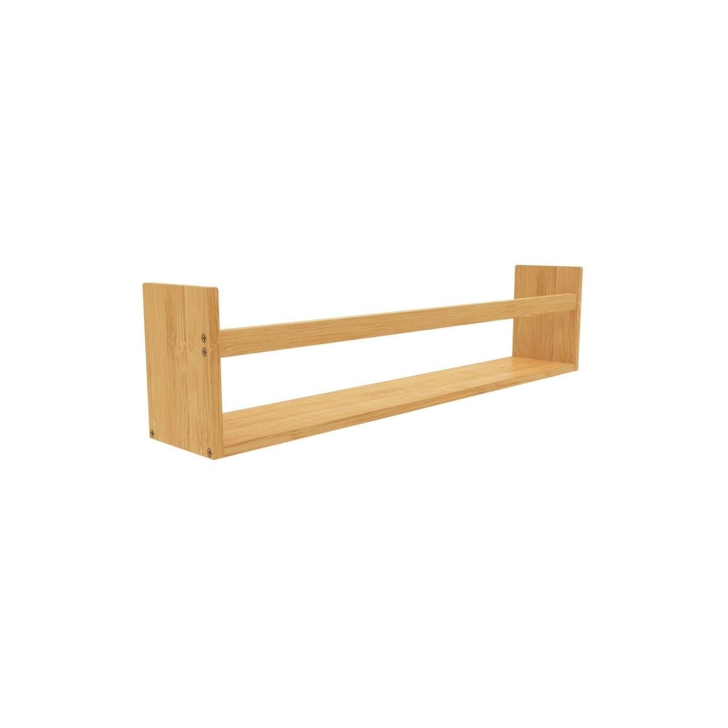 Estante Modular De Bambú Con 1 Nivel 50x10x14cm 7house_0