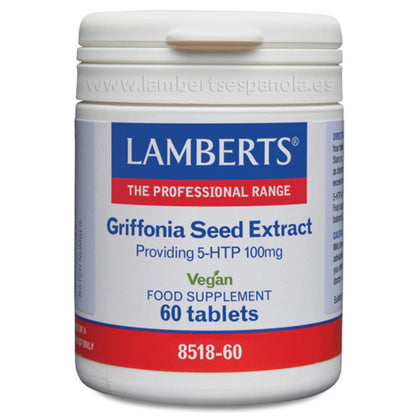Extrato de sementes de Griffonia Lamberts 60 comprimidos 100mg