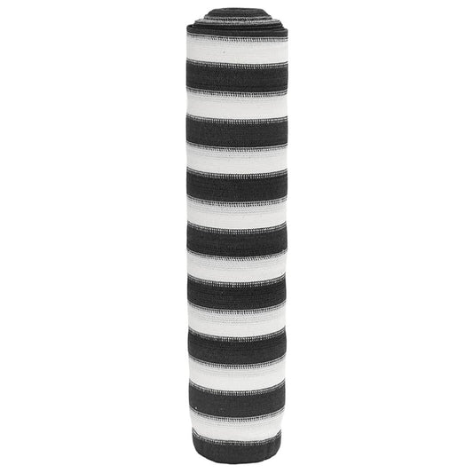 Vidaxl Red De Privacidad Hdpe Gris Antracita Blanco 1,2x25 M 150 G/m²_0