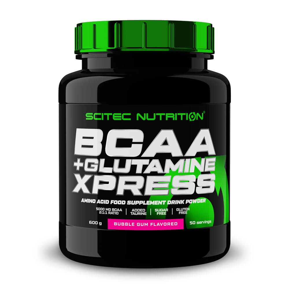 Bcaa + Glutamina Xpress - 600g - Bubble Gum ( Chicle) - Bcaa + Glutamina - Scitec Nutrition_0