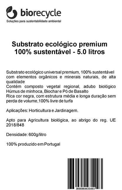 Sustrato Ecológico Universal 100% Sostenible - 5.0 Litros_2