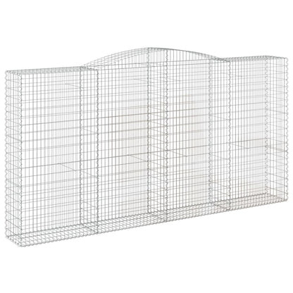 Cestas De Gaviones 4 Uds Forma De Arco Hierro 400x50x200/220 Cm_2
