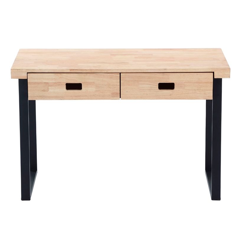 Mesa De Escritorio Natural 2 Cajones_1