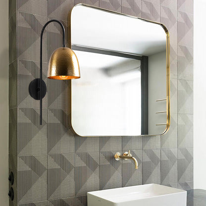 Aplique De Pared, Metal , Negro

vintage, 16x24x57, Casquillo E 27 Max 40 W